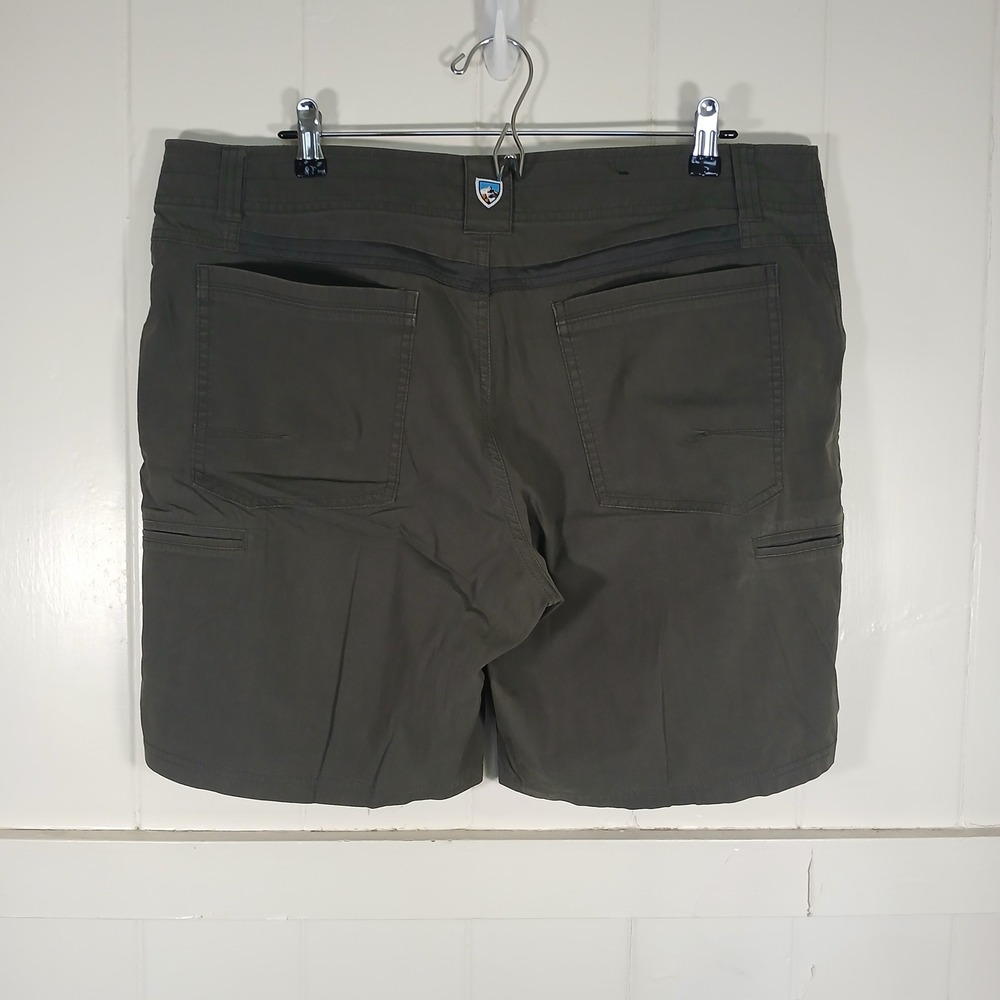 Kuhl Shorts Mens 38 Dark Green Style 5271 Outdoor Hiking Travel Stretch GB1 - Picture 2 of 11